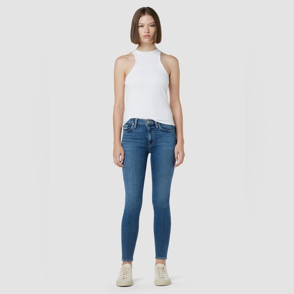 NWOT Hudson Los Angeles Barbara Super Skinny Denim Jeans Casual Women's 30